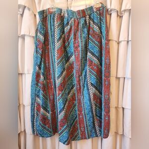 Vintage Women's National Western Skirt Size 3X